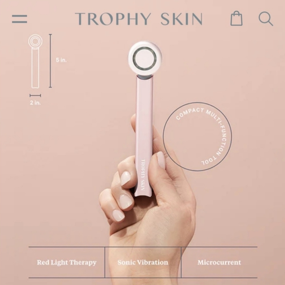NWT Trophy Skin BrightenMD eye face and neck tool